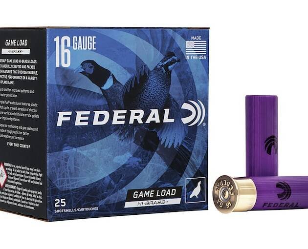 Federal Game Load Upland Hi-Brass 16 Gauge Ammo
