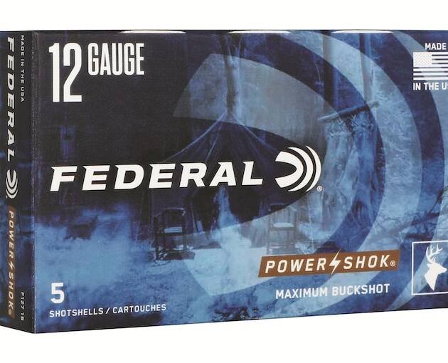 Federal Power-Shok 12 Gauge Buckshot Ammo 2-34