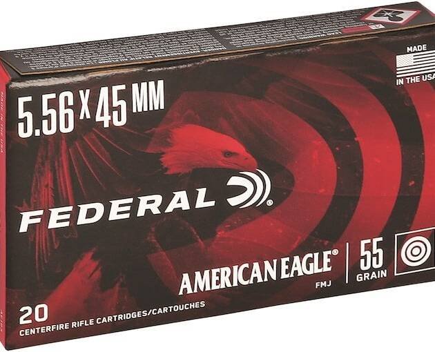 Federal Premium American Eagle 5.56x45mm NATO Ammo 55 Grain Full Metal Jacket Box of 1000