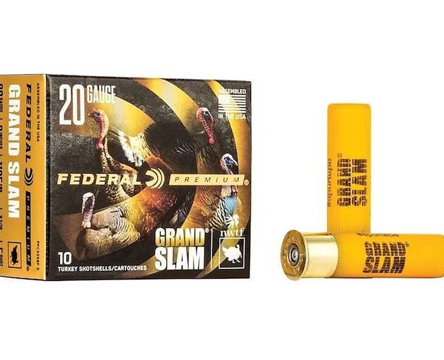 Federal Premium Grand Slam Turkey 20 Gauge Ammo 3 #5 Copper Plated Lead Shot