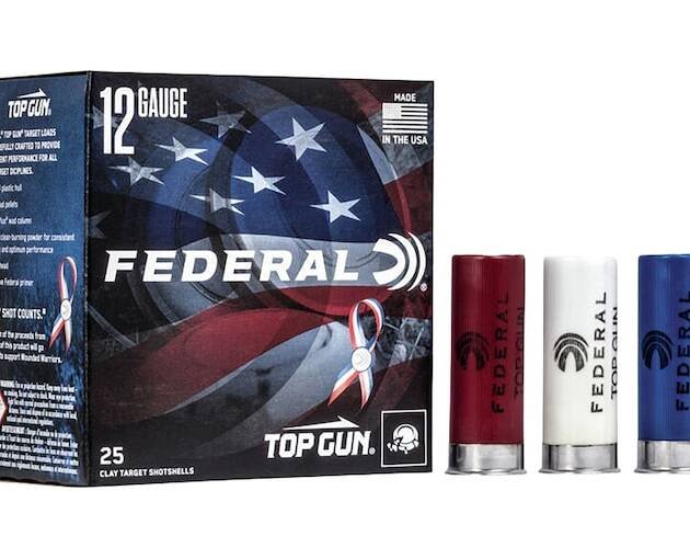 Federal Top Gun Wounded Warrior 12 Gauge Ammo