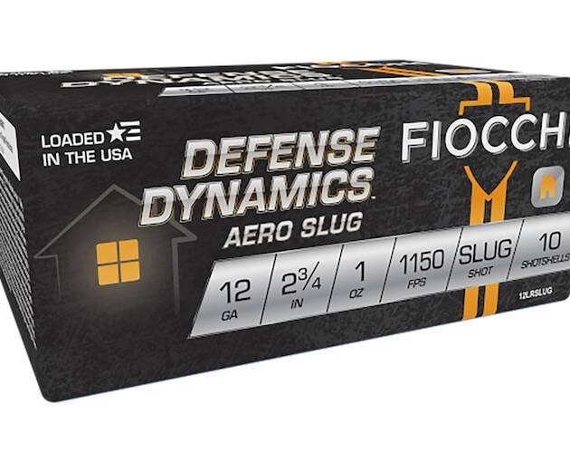 Fiocchi Defense Dynamics Low Recoil 12 Gauge Rifled Slug 2-34 1oz