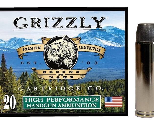 Grizzly Cartridge Bear Load 500 S&W Magnum Ammo 440 Grain Flat Nose Box of 200
