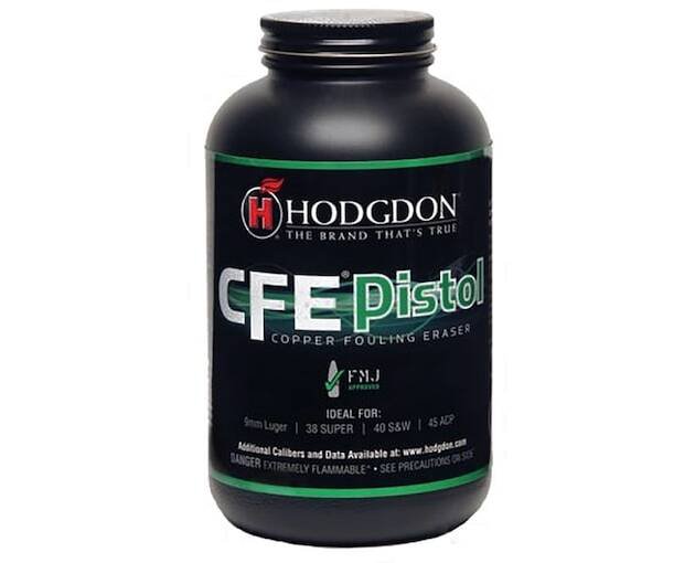 hodgdon cfe pistol powder