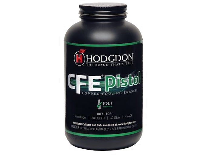 hodgdon cfe pistol powder