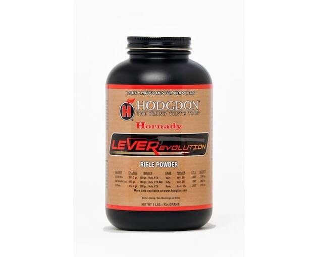 Hodgdon Hornady LEVERevolution Smokeless Gun Powder