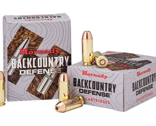 Hornady Backcountry Defense 10mm Auto Ammo 200 Grain DGH Protected Jacketed Hollow Point