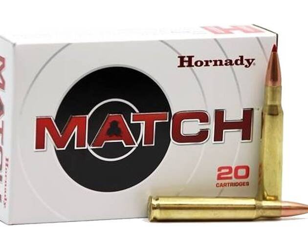 Hornady Vintage Match 30-06 Springfield Ammo 168 Grain Hornady ELD Match Polymer Tip Box of 500