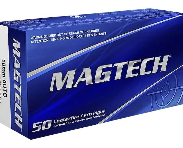 Magtech 10mm Auto Ammo 180 Grain Full Metal Jacket