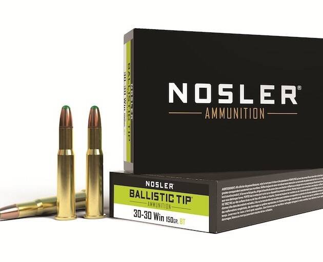 Nosler BT 30-30 Winchester Ammo 150 Grain Nosler Ballistic Tip Polymer Tip Box of 500