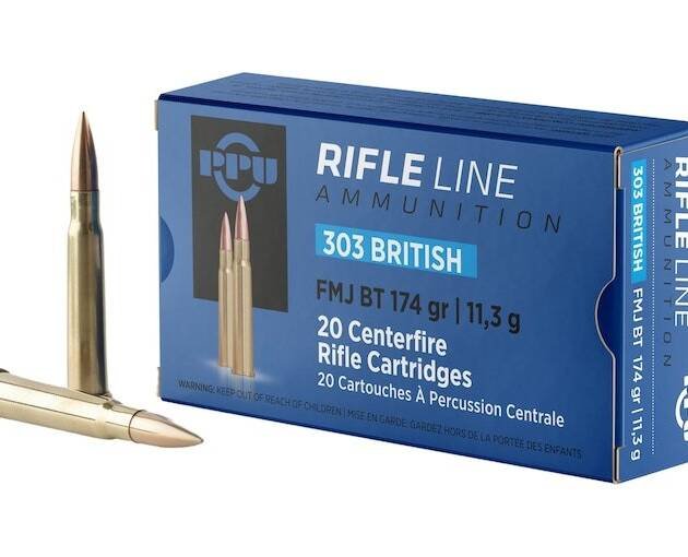 PPU 303 British Ammo 174 Grain Full Metal Jacket Box of 500