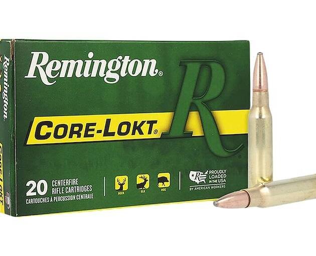 Remington Core-Lokt 308 Winchester Ammo 150 Grain Jacketed Soft Point Box of 500