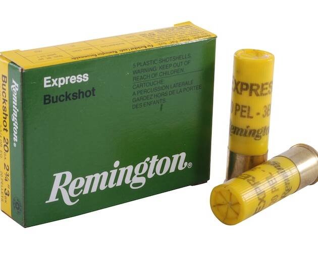 Remington Express 20 Gauge Buckshot Ammo 2-34