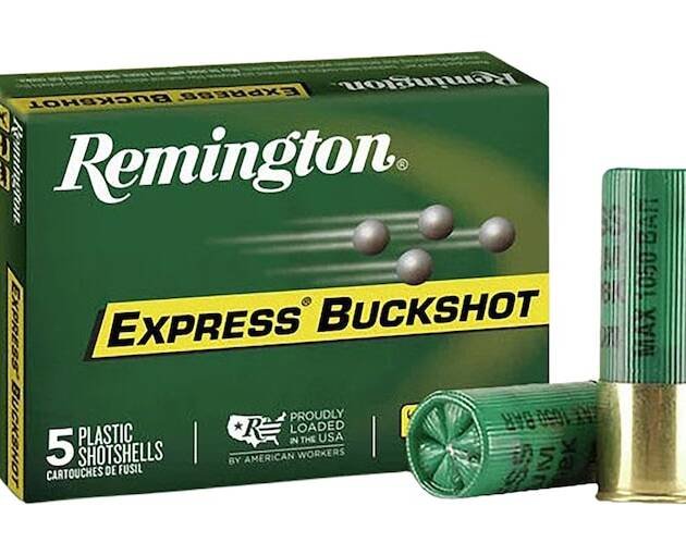 Remington Express Managed-Recoil 12 Gauge Buckshot Ammo