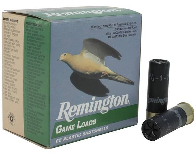 Remington Game Load Ammunition 16 Gauge 2-3 4 1 oz #7-1 2 Shot