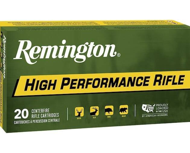 Remington High Performance Rifle 45-70 Government Ammo 300 Grain Jacketed Hollow Point Box of 300