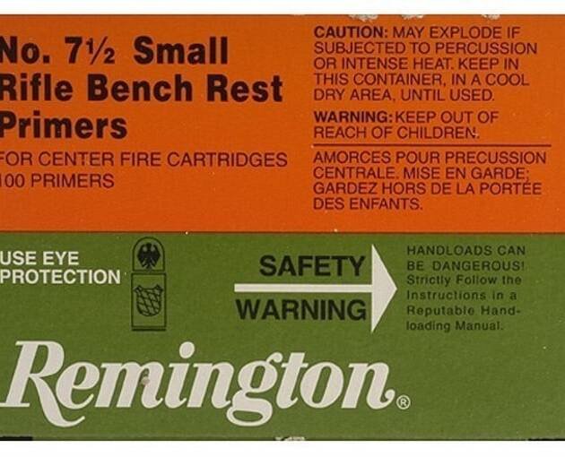 remington 7 1 2 primers