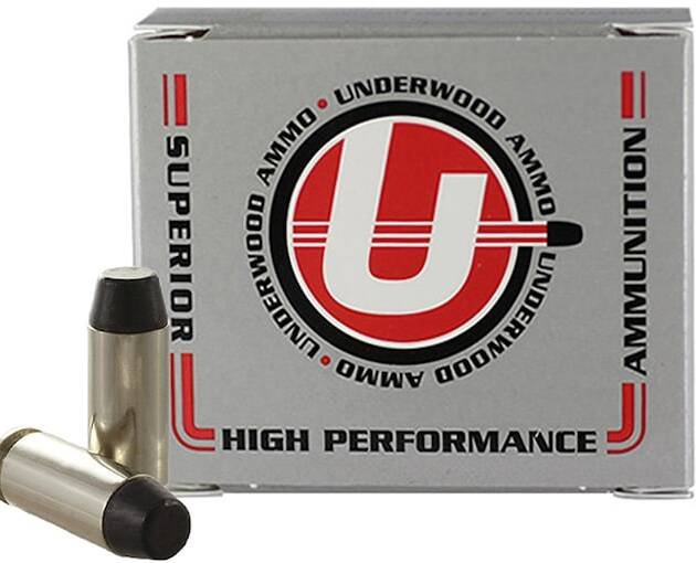 Underwood Hard Cast 10mm Auto Ammo 220 Grain Flat Nose