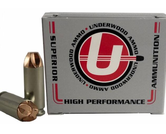 Underwood Xtreme Defender 10mm Auto Ammo 115 Grain Lehigh Xtreme Defense Fluted Lead Free
