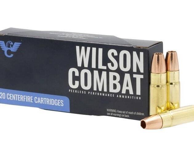 Wilson Combat 458 Socom Ammo 300 Grain Fragmenting Hollow Point Box of 200