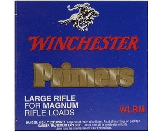 Winchester Large Rifle Magnum Primers #8-1/2M