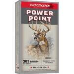 Winchester Power Point 303 British Ammo 180 Grain Winchester Power-Point Jacketed Soft Point Box of 500