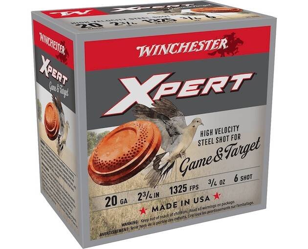 Winchester Super X Xpert Game and Target 20 Gauge Steel Ammo