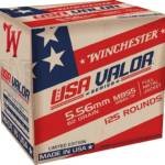 Winchester USA Valor 5.56x45mm NATO Ammo 62 Grain Penetrator Full Metal Jacket Box of 1000